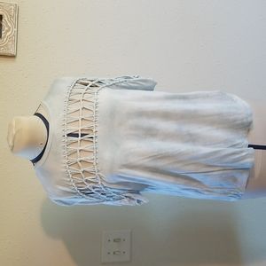 American Eagle Macrame Tee